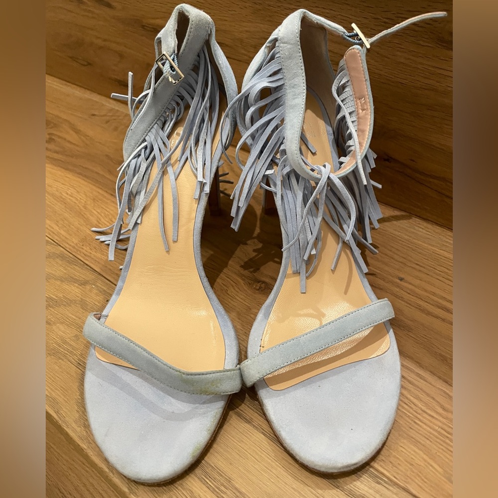 Stuart Weitzman Baby Blue Heels